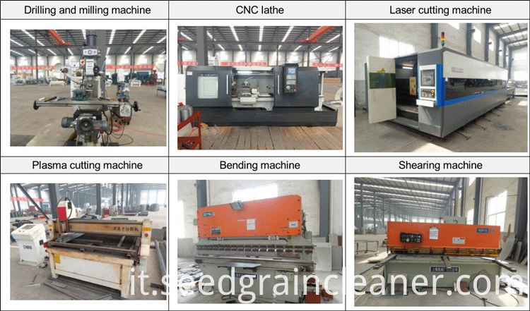 attrezzatura per la lavorazione machining equipment